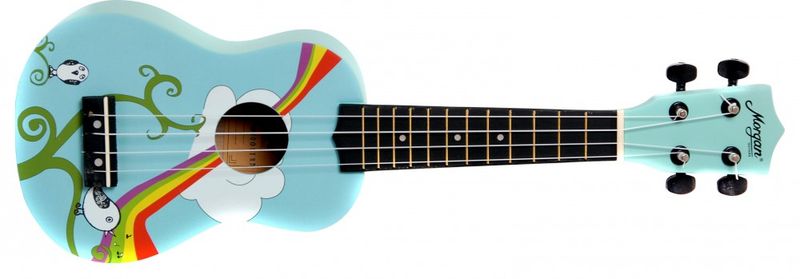 Morgan UK S 100 Bird Sopran Ukulele