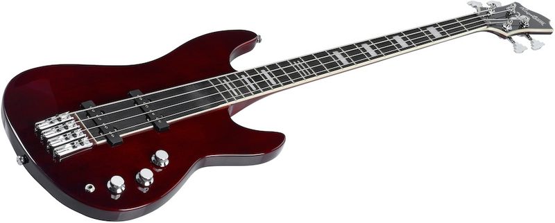 Hagstrom Super Swede Bass Natural Mahogany Gloss