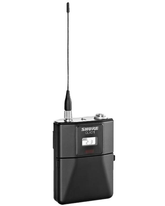 Shure QLXD1 Bodypack transmitter K51(606-670 MHz)