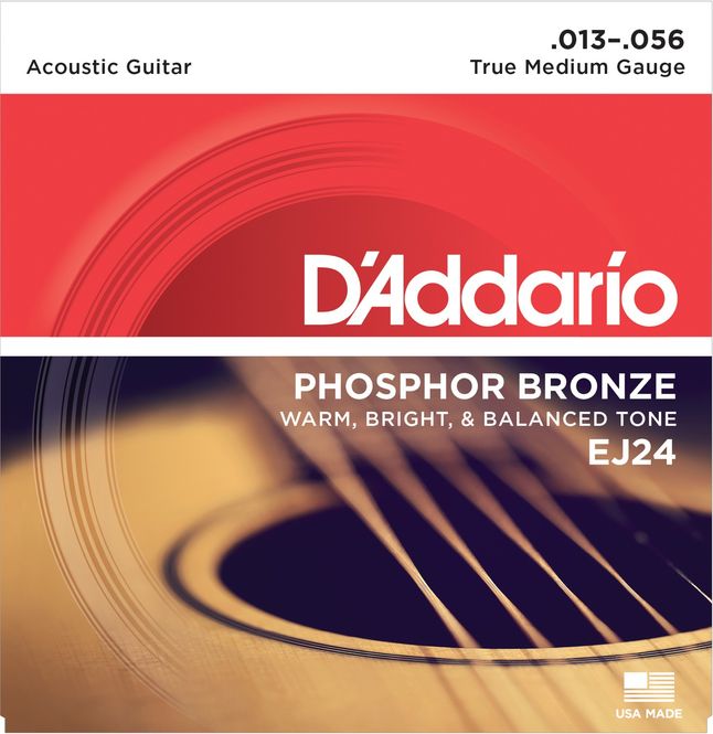 Hovedbilde D'Addario Fretted EJ24 013 - 056 DADGAD Tuning