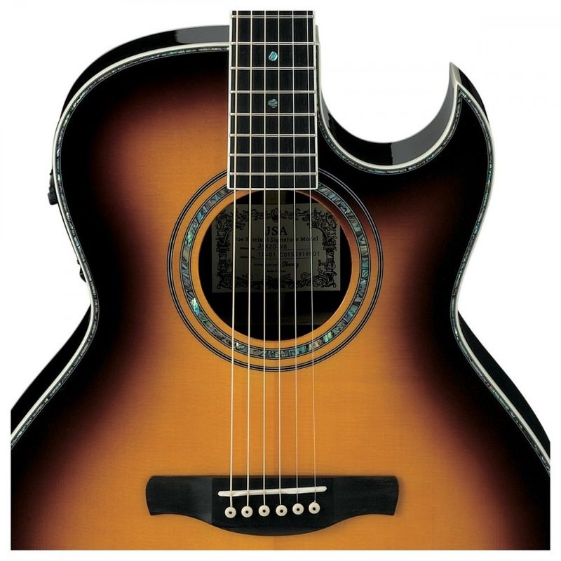 Ibanez JSA20 Joe Satriani Sunburst m/koffert