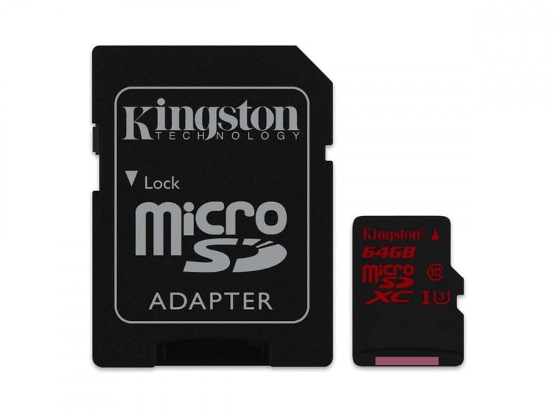 Kingston MicroSD Kort 64GB