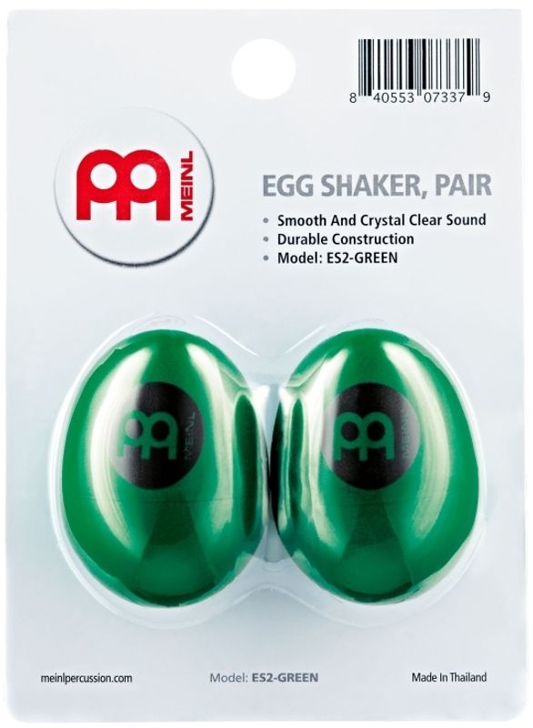Meinl Egg Shaker Pair, Green