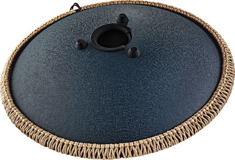 Meinl OSTD2NBE Octave Steel Tongue Drum D Amara Engraved, Navy