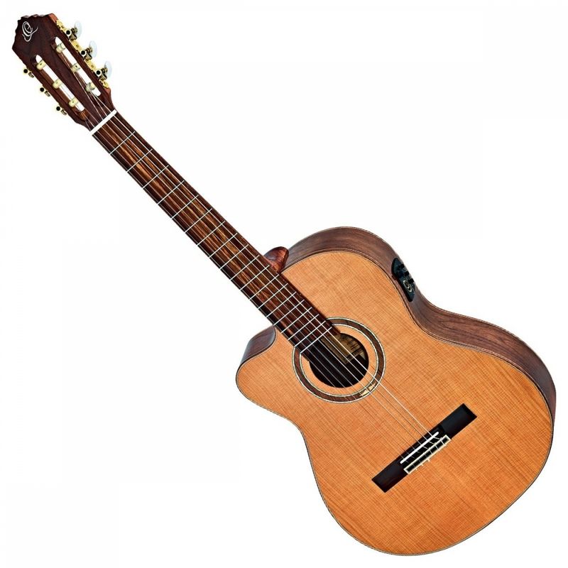 Ortega RCE159MN-L Left-Handed Natural m/bag