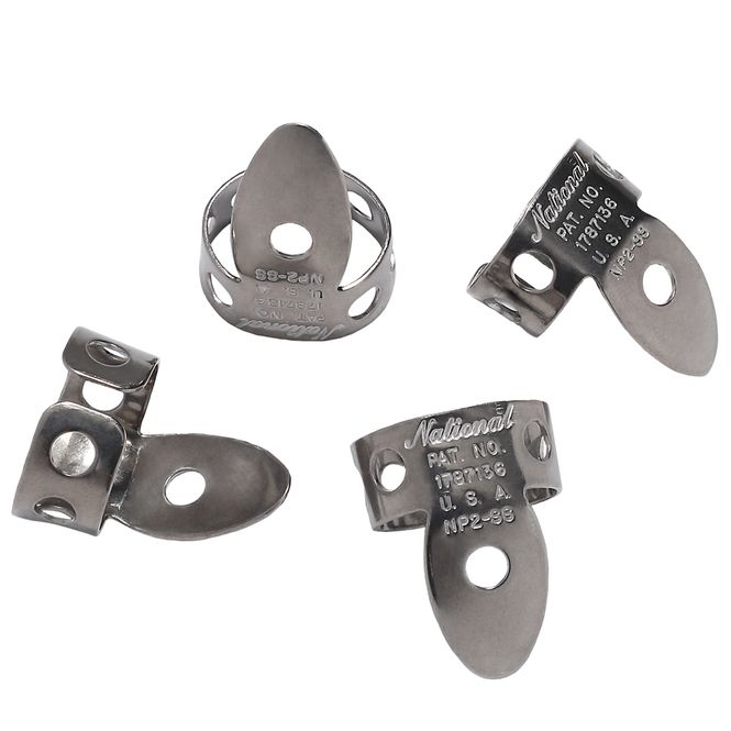 Hovedbilde D'Addario NP2SS-04 PW National Finger pick, ...