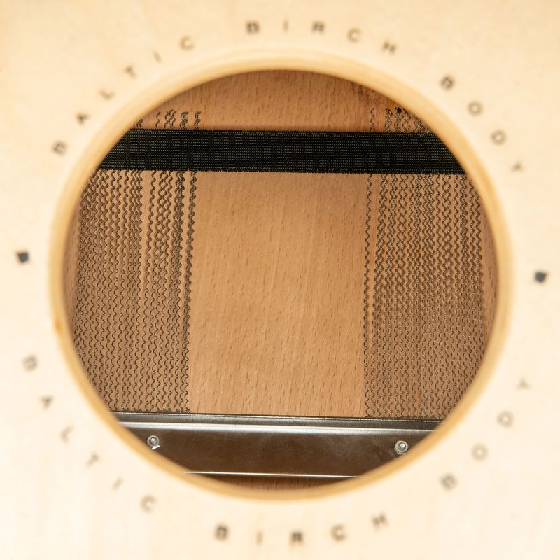Meinl Percussion SCP100AWA Snarecraft Professional Cajon, White 