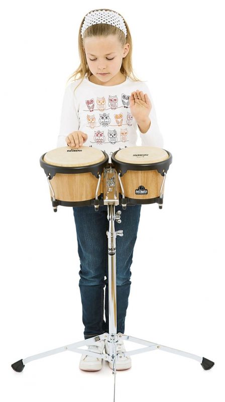 NINO3NT-HK Wood Bongo, Natural