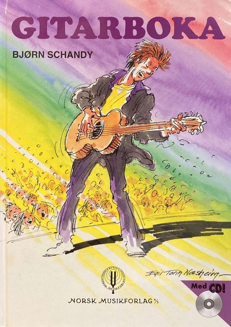 Hovedbilde Schandy: Gitarboka 1 m/CD