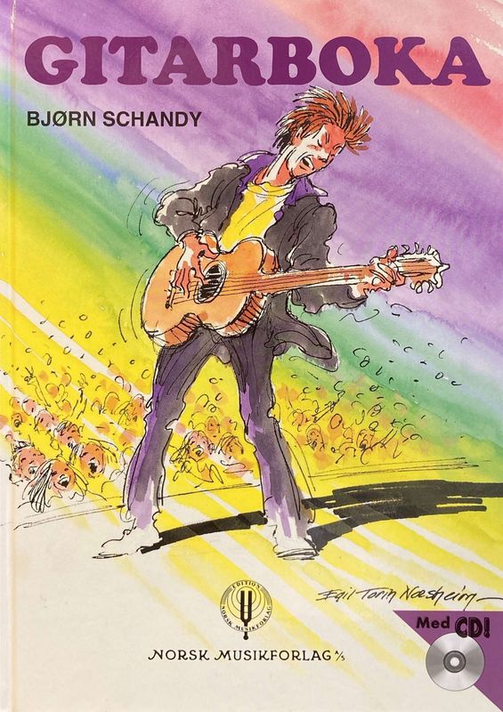 Schandy: Gitarboka 1 m/CD