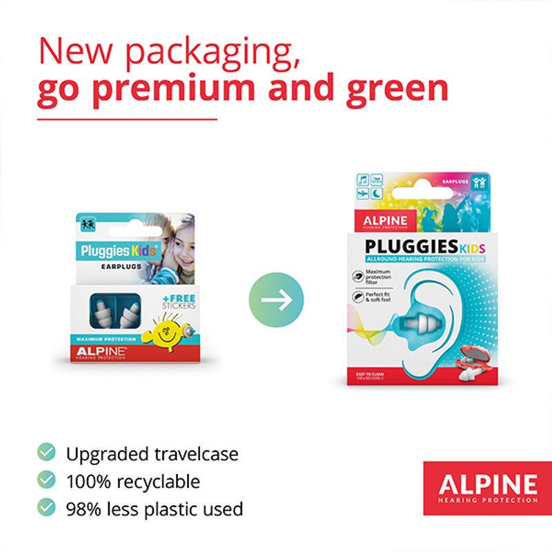 Alpine Pluggies Kids earplugs