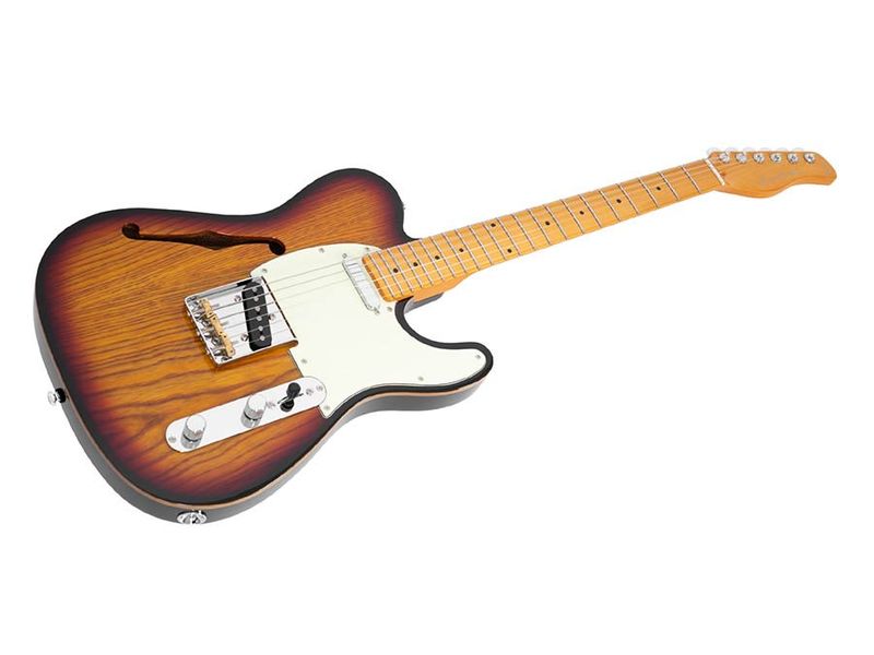 Sire T7TV/3TS Larry Carlton alder + ash chambered electric guitar T-style