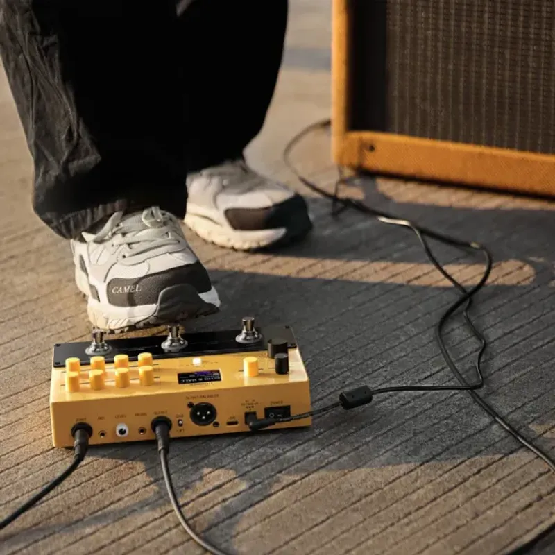 Donner APL akustisk gitar-multieffekt-pedalboard