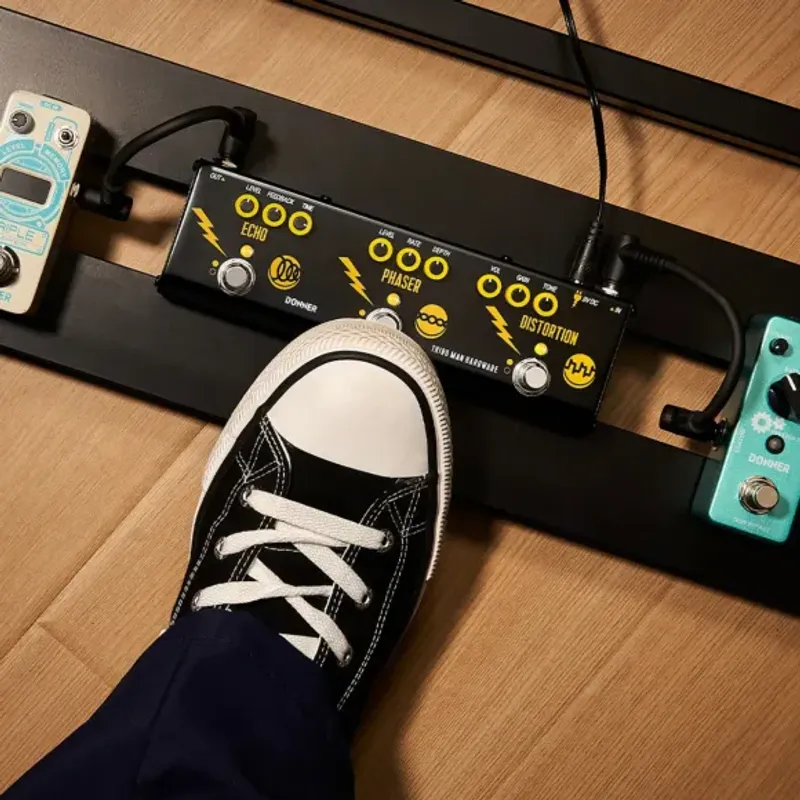 Donner Triple Threat gitar-multieffekt-pedalboard