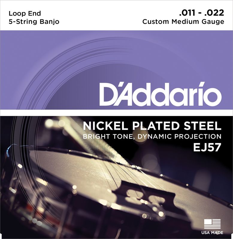 Daddario EJ57 Banjo 5-Strenget