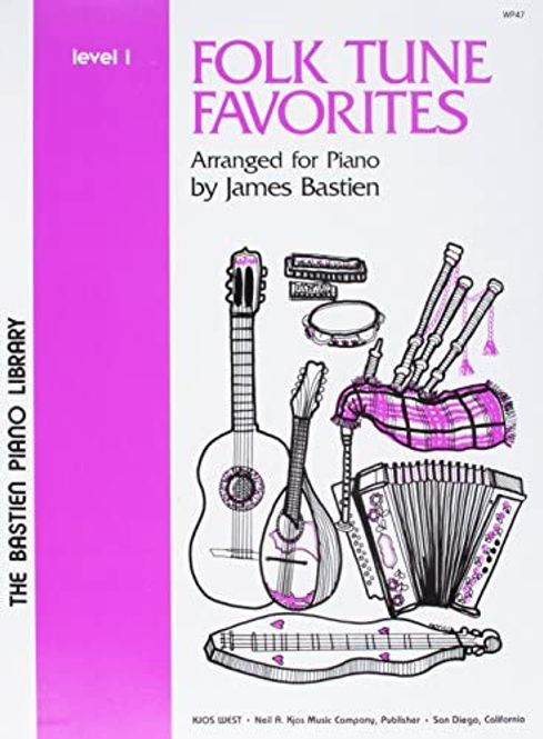 Hovedbilde Bastien folk tune favorites (Primer)