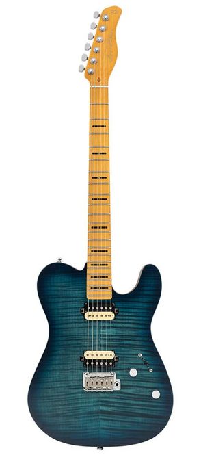 Hovedbilde Sire T7N FM/TBL electric guitar T-style ...