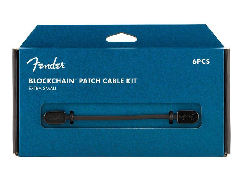 Fender Professional Series Blockchain Patchkabler 6-pk