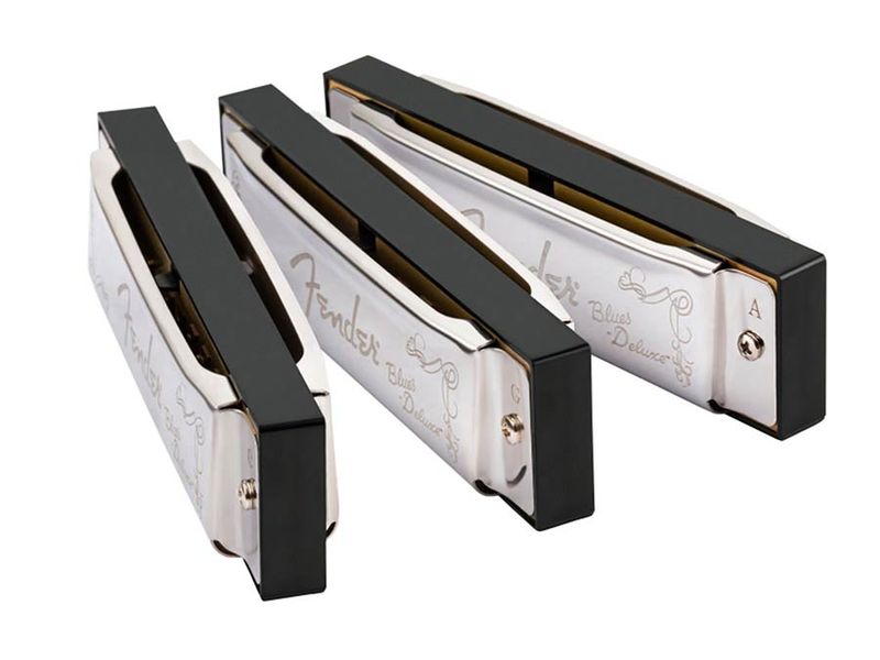 Fender Blues Deluxe Harmonica 3-Pakke (C, G, A)