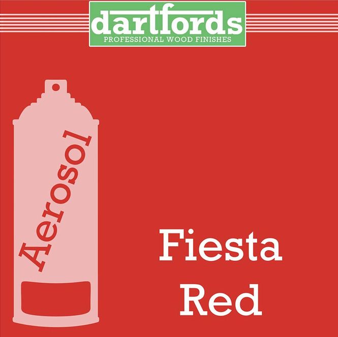 Hovedbilde  Dartfords FS5437 Nitrocellulose Paint Fiesta Red ...