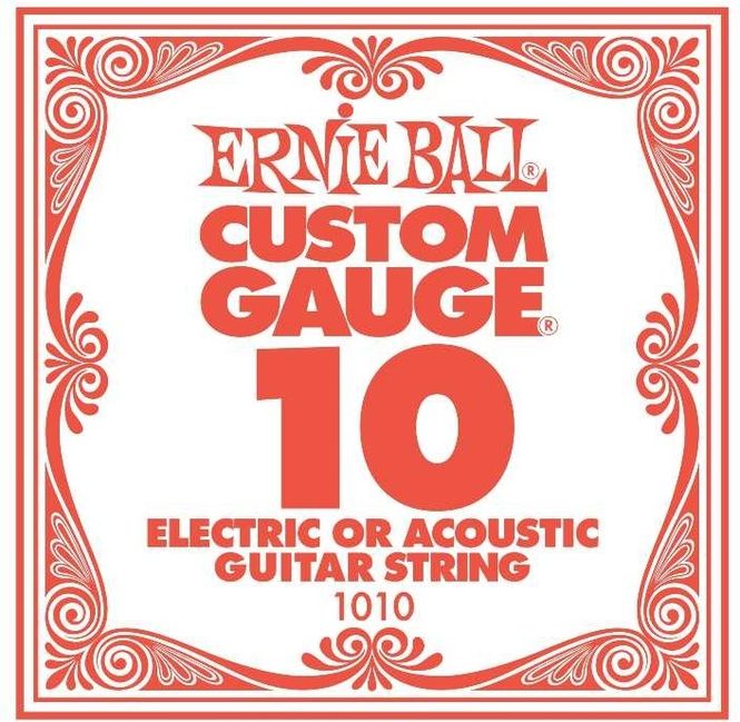 Hovedbilde Ernie Ball EB-1010 enkel stålstreng til ...