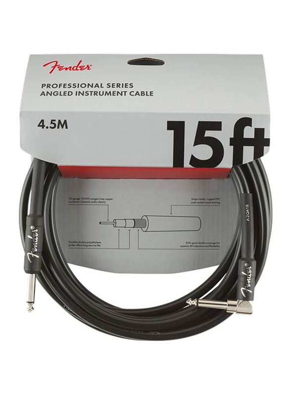 Fender Professional Series Instrumentkabel Vinklet 4.5m