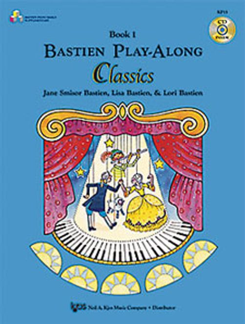 Hovedbilde Bastien Play-Along Classics, Book 1 m/CD