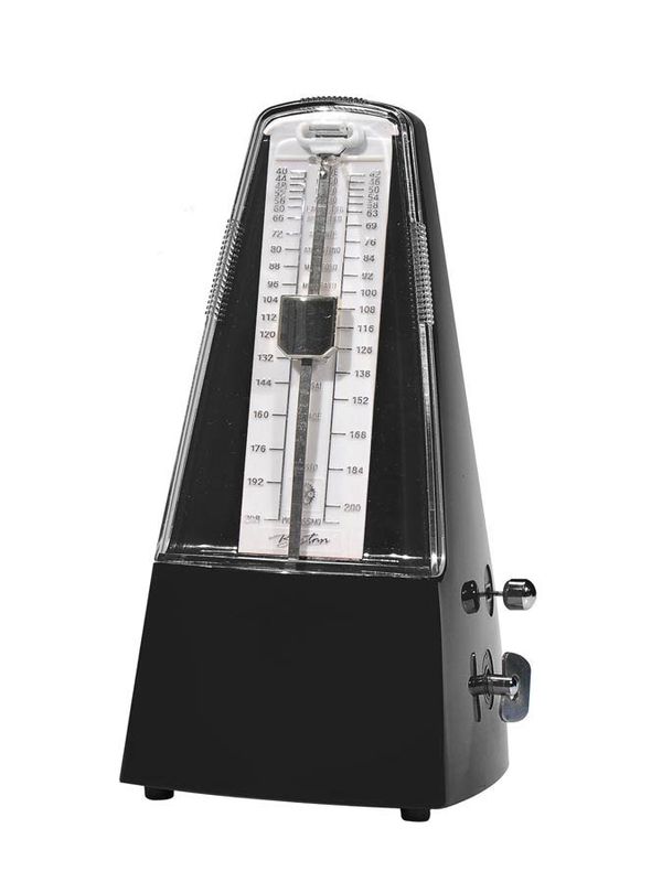 Boston Mechanical Metronome BMM-60-BK m/Bell