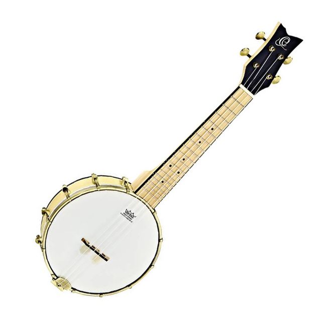 Hovedbilde Ortega OUBJE90-MA 4-strengs Ukulele-Banjo med ...
