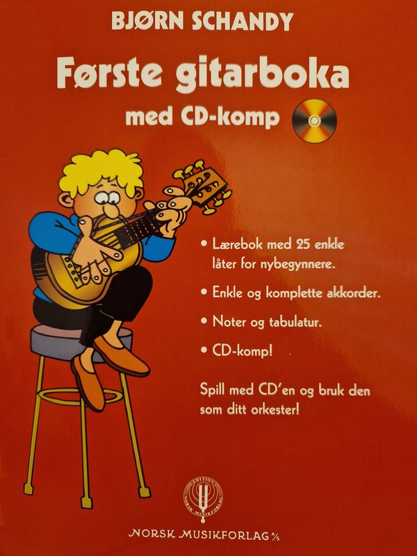 Schandy: Første gitarboka m/CD
