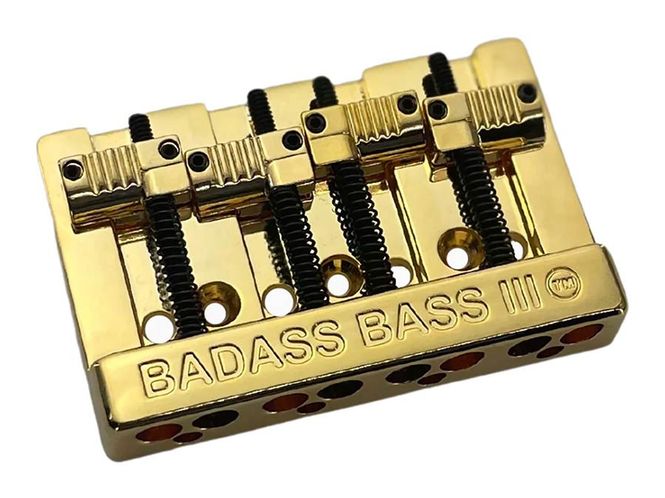 Hovedbilde Allparts BB3343002 Leo Quan® Badass III 4-string bass bridge