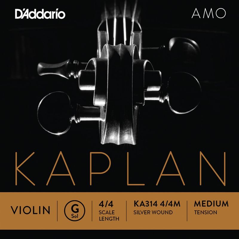 D'Addario Orchestral KA314 4/4M Kaplan Amo violin G Medium