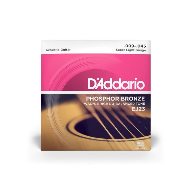 Hovedbilde D'Addario Fretted EJ23 009 - 045