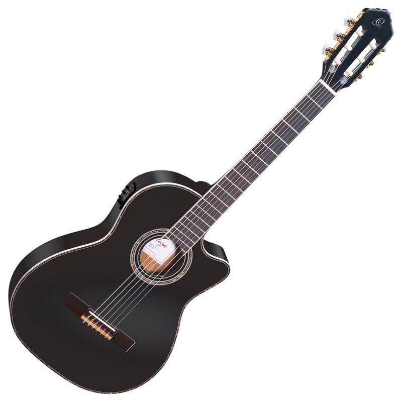Ortega RCE145BK Black m/bag