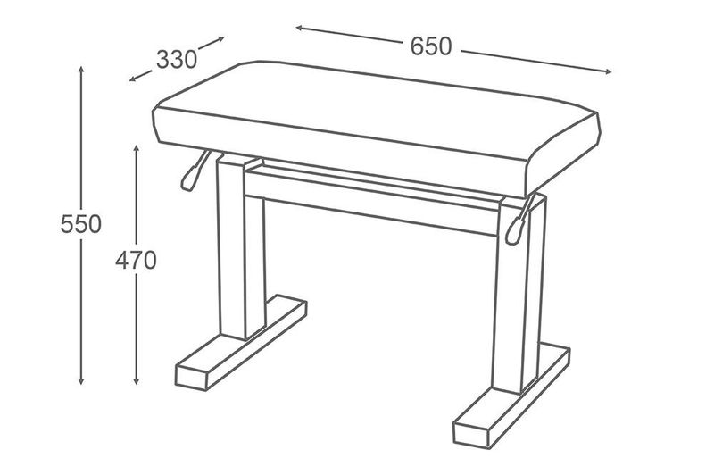Jahn Hydraulisk pianokrakk - JPHYD02