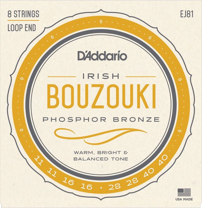 Hovedbilde Daddario Fretted EJ81 Irish Bouzouki