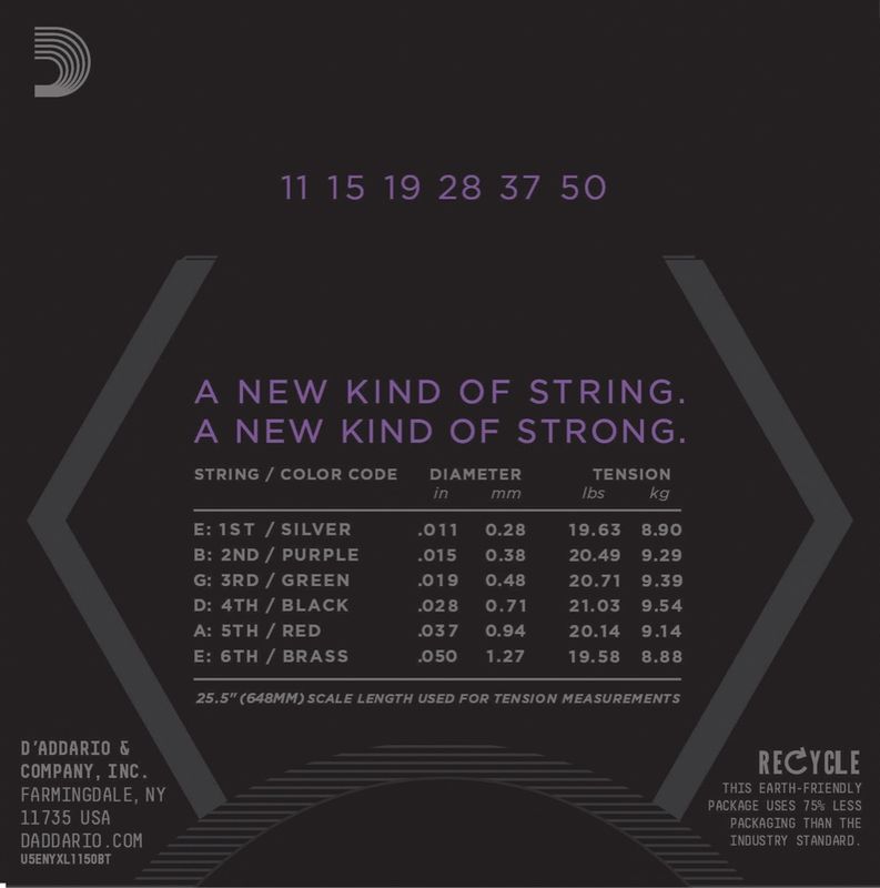 Daddario NYXL1150BT 11-50
