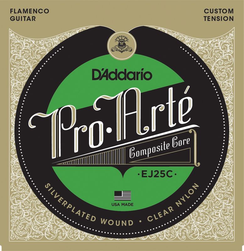 Daddario EJ25C Flamenco Nylonstrenger Custom Tension