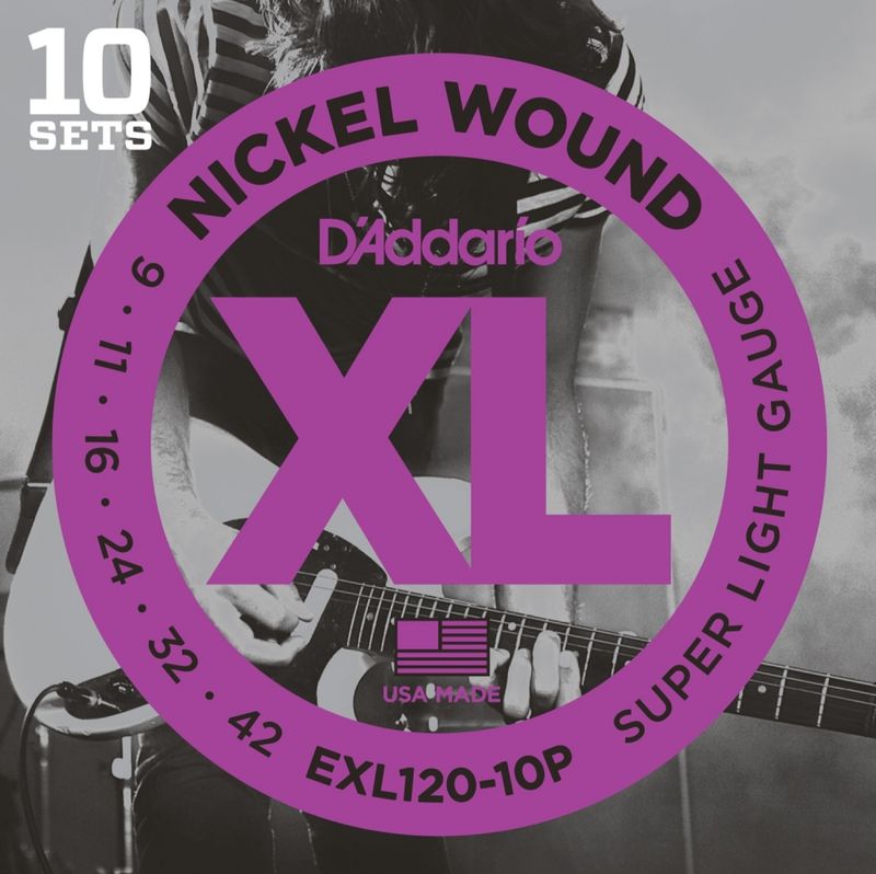 Daddario EXL120 9-42 10Pack