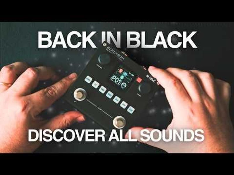 M-vave Blackbox gitar-multieffekt-pedal