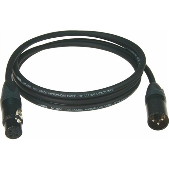 Hovedbilde Klotz M2 Superior mic cable Neutrik XLR/XLR 1 m