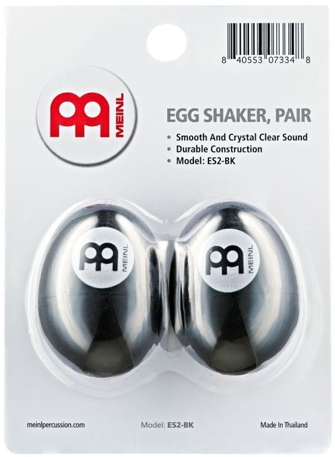 Hovedbilde Meinl Egg Shaker Pair, Black