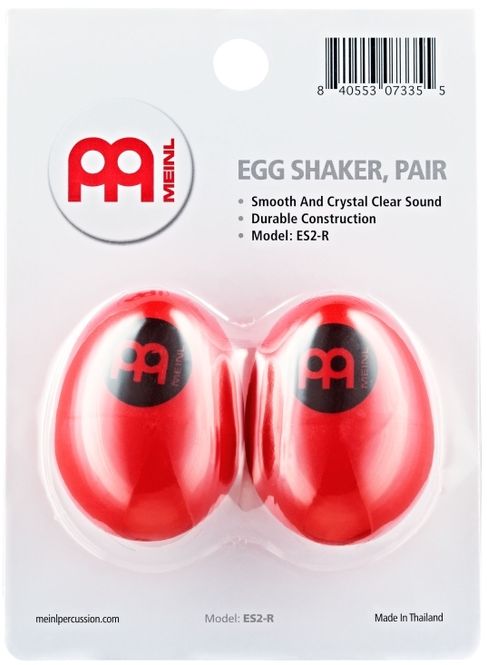 Hovedbilde Meinl Egg Shaker Pair, Red