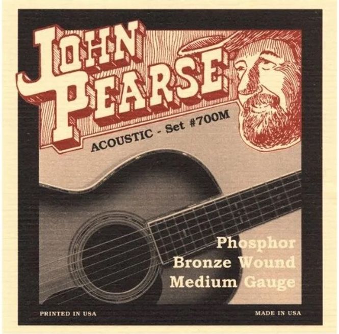 Hovedbilde John Pearse 700M Phosphor Bronze 013-056