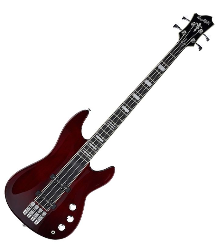 Hagstrom Super Swede Bass Natural Mahogany Gloss