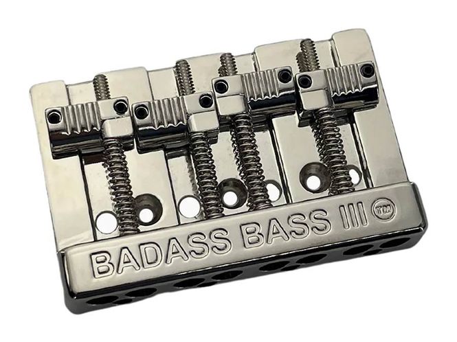 Hovedbilde Allparts BB3343001 Leo Quan® Badass III 4-string bass bridge