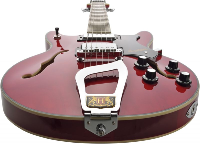 Hagstrom Alvar Wild Cherry Transparent