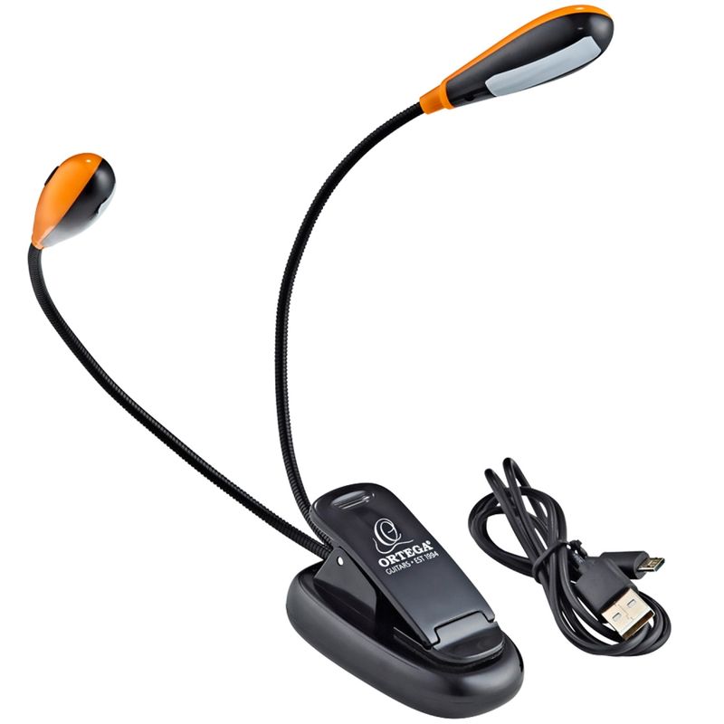 Ortega OML-D LED Music Light, Double neck