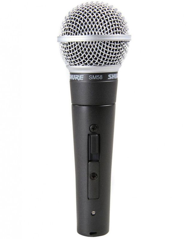 Shure SM58SE Cardioid Dynamic, On-Off Switch