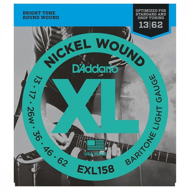 Hovedbilde Daddario EXL158 Nickel Wound Baritone Guitar ...